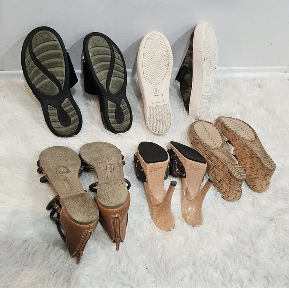 🔥 US Size 6 QUICK SALE! 5-Pair Summer Shoe Lot – Comfort & Style - Picture 12 of 16